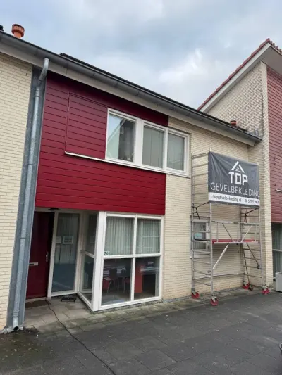 Vervangen gevelbekleding Hengelo met Keralit – foto 3