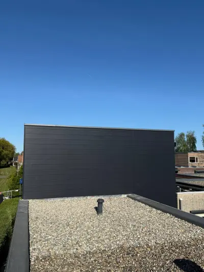 Keralit gevelbekleding voor een vrijstaande woning en dakopbouw in Almere, 80m2 – foto 16