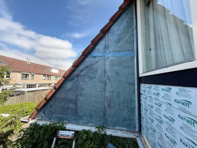 Keralit gevelbekleding in Almere voor twee gevelvlakken – foto 9