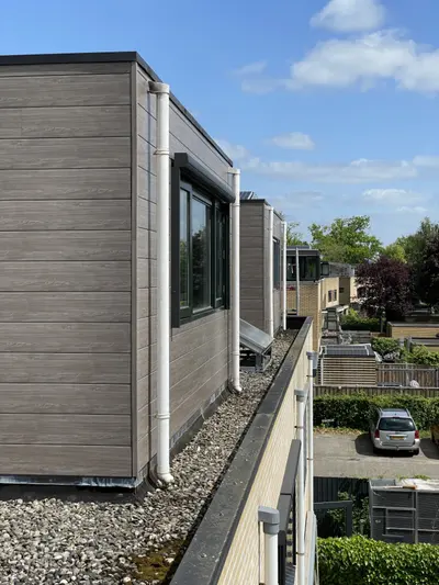Woningopbouw Deventer voorzien van nieuwe gevelbekleding – foto 2
