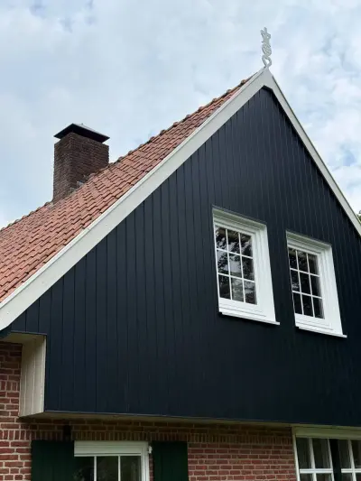 Houten gevelbekleding vervangen met Kunststof Keralit Gevelbekleding in Eibergen – foto 3