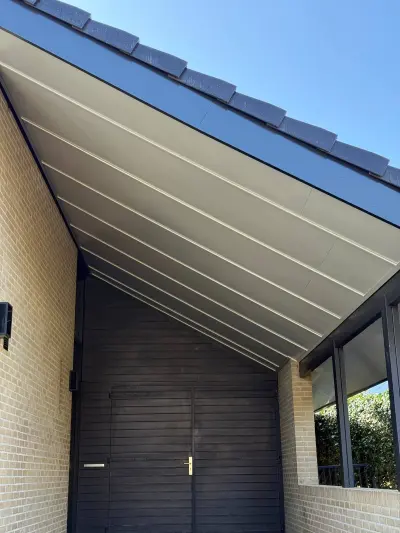 Renovatie dakrandbekleding met Colorcoat HPS in Hengelo – foto 22