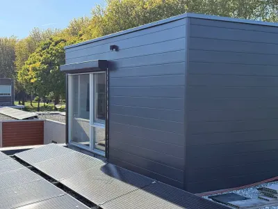 Keralit gevelbekleding voor een vrijstaande woning en dakopbouw in Almere, 80m2 – foto 5