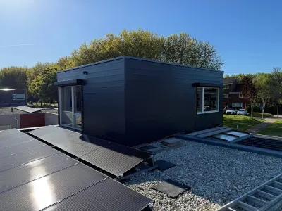 Keralit gevelbekleding voor een vrijstaande woning en dakopbouw in Almere, 80m2 – foto 6