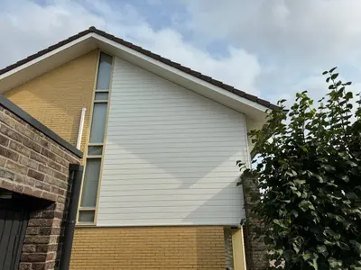 Renovatie van Gevelbekleding in Hoogeveen met Keralit – foto 3