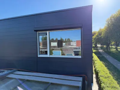 Keralit gevelbekleding voor een vrijstaande woning en dakopbouw in Almere, 80m2 – foto 23