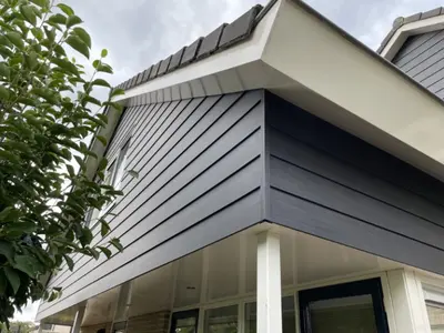 Keralit gevelbekleding vervangen in Almelo – foto 4