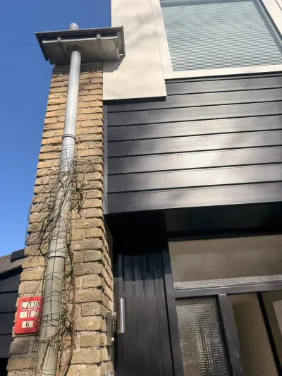 27 m² Keralit gevelbekleding voor drie woningen in Zwolle – foto 10