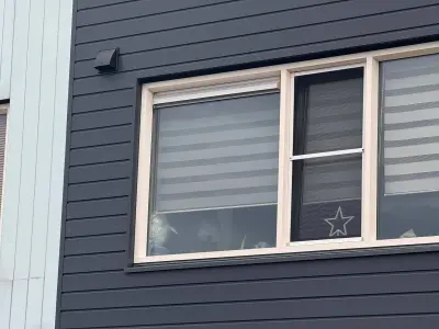 Renovatie gevelbekleding met 50 m² Keralit voor een tussenwoning in Enschede – foto 5