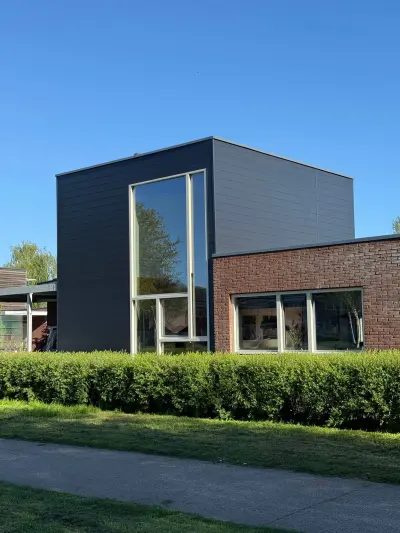Keralit gevelbekleding voor een vrijstaande woning en dakopbouw in Almere, 80m2 – foto 14