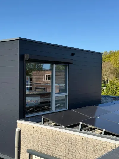 Keralit gevelbekleding voor een vrijstaande woning en dakopbouw in Almere, 80m2 – foto 19