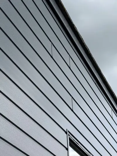 Detail van een zichtbare koppeling in wildverband