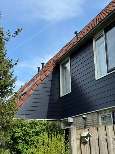 Keralit gevelbekleding in Almere voor twee gevelvlakken – foto 4