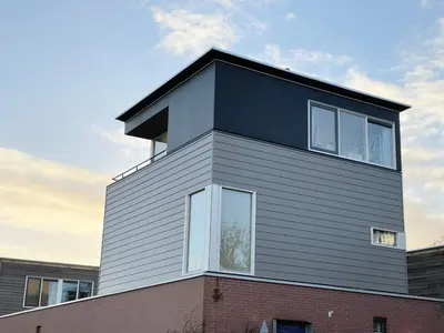 Keralit gevelbekleding voor drie woningen in Zwolle – foto 5