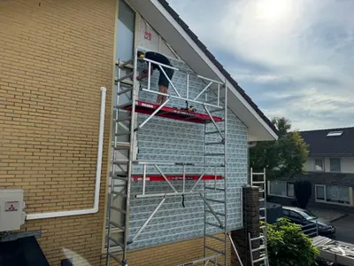 Renovatie van Gevelbekleding in Hoogeveen met Keralit – foto 4