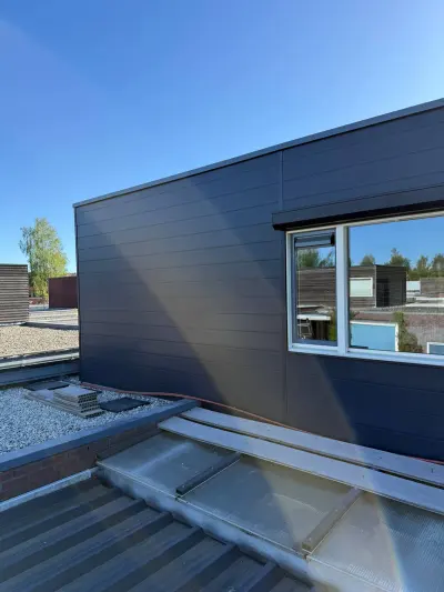 Keralit gevelbekleding voor een vrijstaande woning en dakopbouw in Almere, 80m2 – foto 22